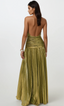 Halter Neck Maxi Dress