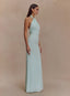 Elegant Halter Maxi Dress