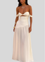 Elegant Lace Maxi Dress