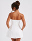Elegant Tube Top Mini Dress