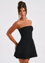 Elegant Tube Top Mini Dress