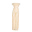 OFF SHOULDER LACE MAXI DRESS